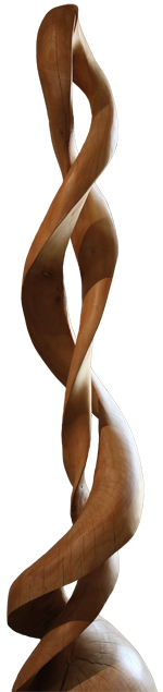 Jérémie Langer :: sculpture sur bois à la tronçonneuse